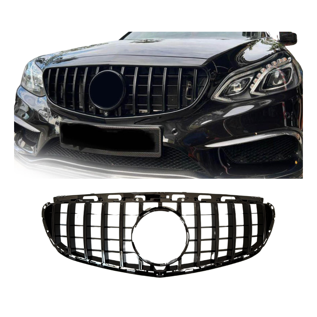 Mercedes E Klasse W212 Facelift (2013-2016) GT-R Style Grill Glans Zwart