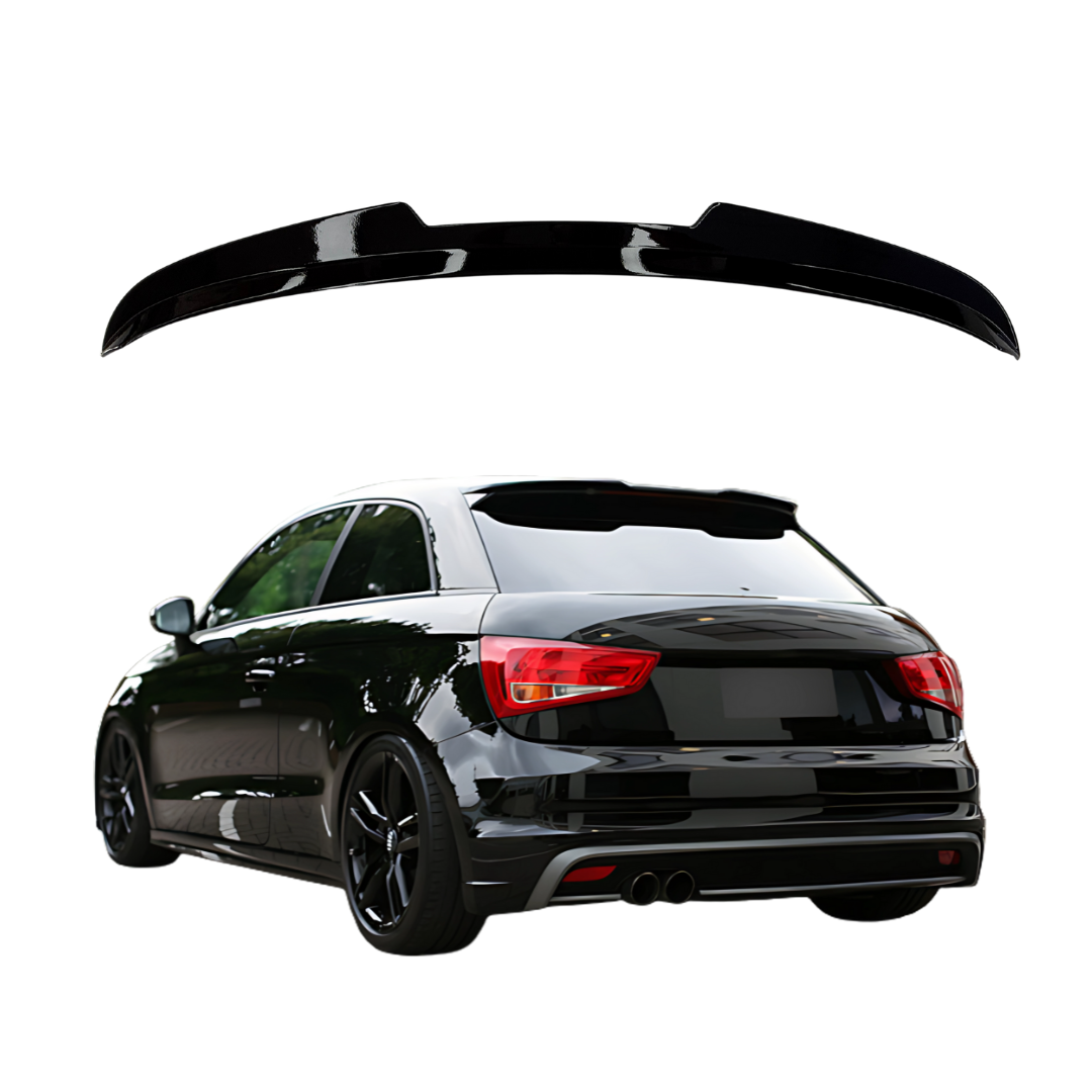 Audi A1 8X (2011-2018) RS-Look Sport Spoiler Glans Zwart