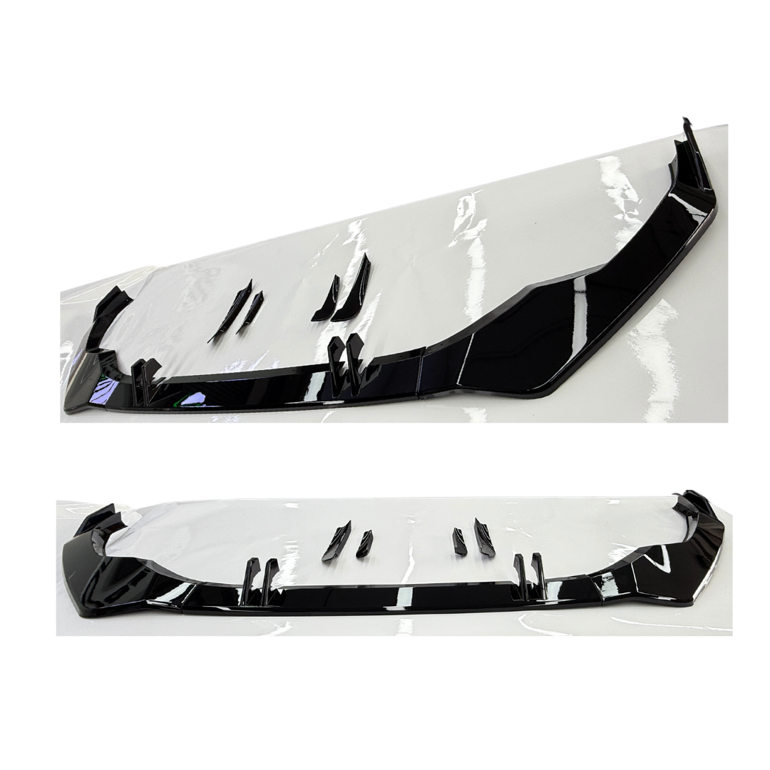 Audi A3 8Y (2020+) RS Sport Look Front Lip Glans Zwart