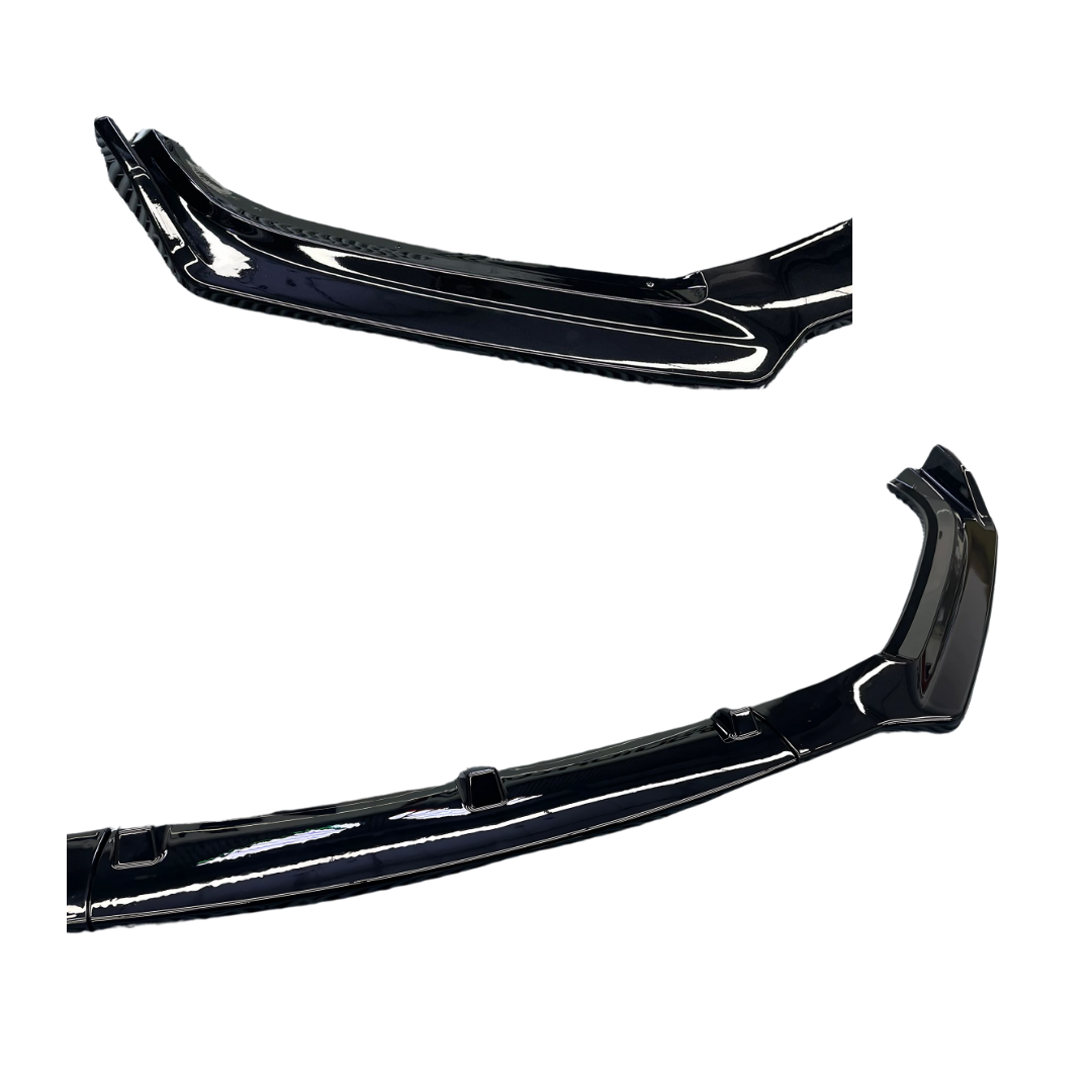 Audi A4 B9 (2016-2019) RS Look brillant à lèvres avant noir