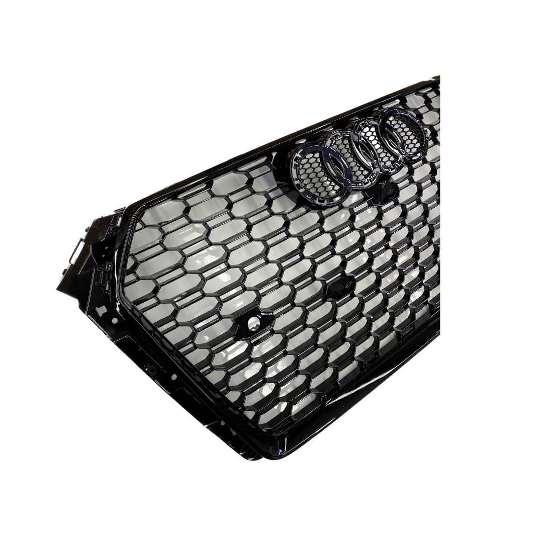 Audi A4 B9 (2016-2019) Calandre Look RS Noir Brillant