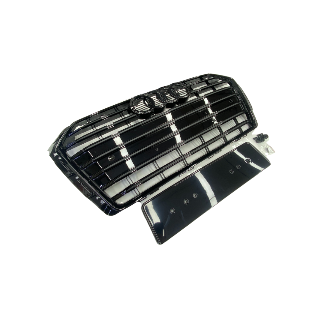 Audi A4 B9 (2016-2019) Calandre Look S4 Noir Brillant