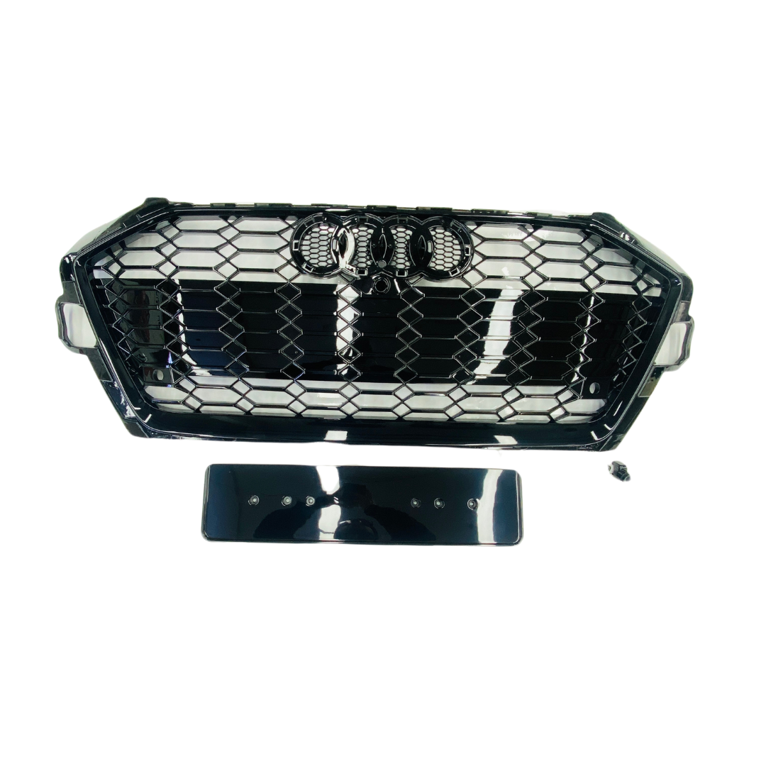 Audi A4 B9 Facelift (2019-2023) Calandre Look RS Noir Brillant
