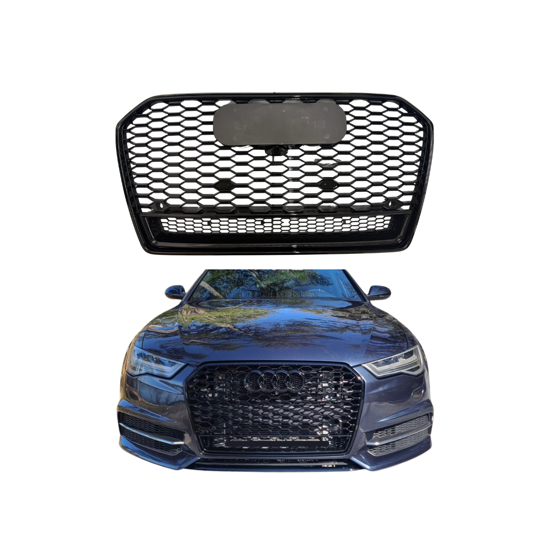 Audi A6 C7.5 Facelift (2014-2018) Calandre Look RS Noir Brillant