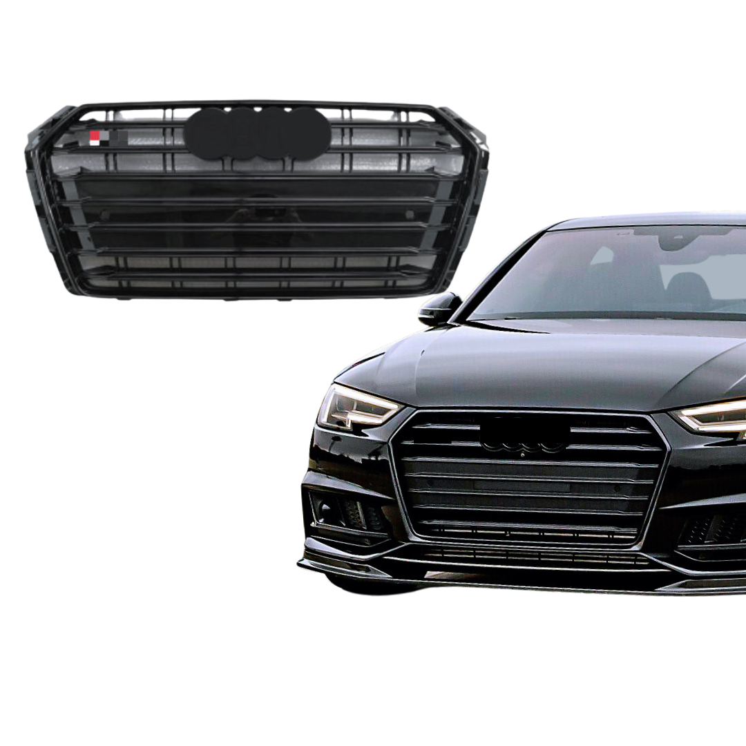 Audi A4 B9 (2016-2019) Calandre Look S4 Noir Brillant