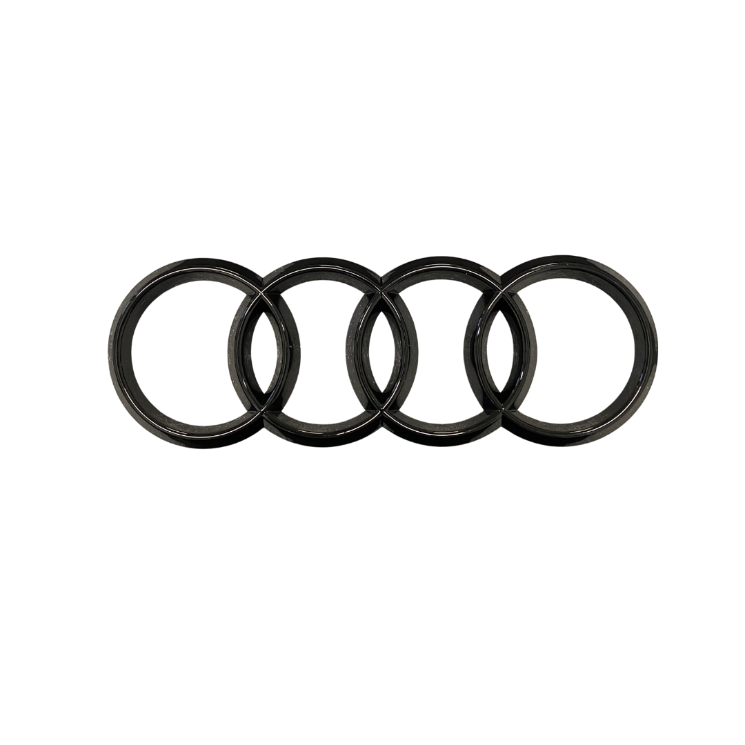 Audi Style Look Logo Calandre Noir Brillant