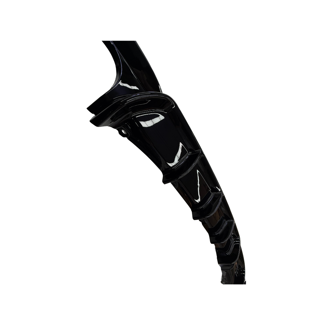 BMW 3 Serie F30/F31 (2012-2019) M-Style Diffuser Glans Zwart Enkel