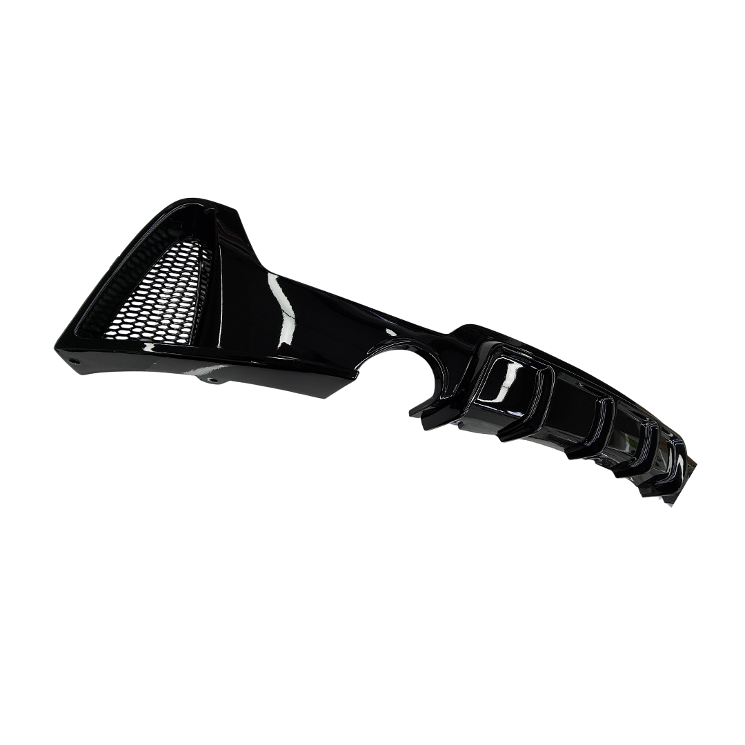 BMW 4 Serie F32&F33&F36 (2012-2020) M-Style Diffuser Glans Zwart Enkel