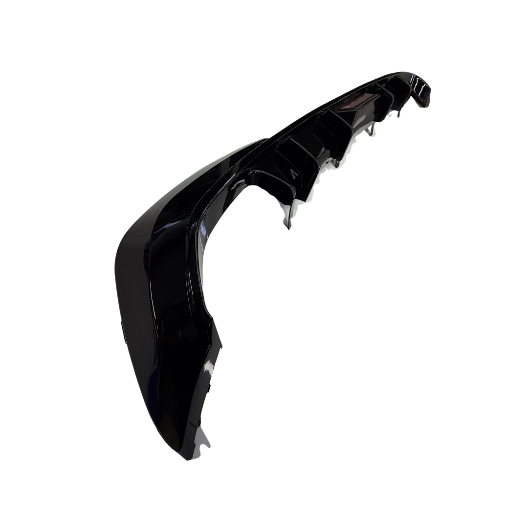 BMW 3 Serie G20 (2018-2023) M-Style Diffuser Glans Zwart Dubbel met Remlicht