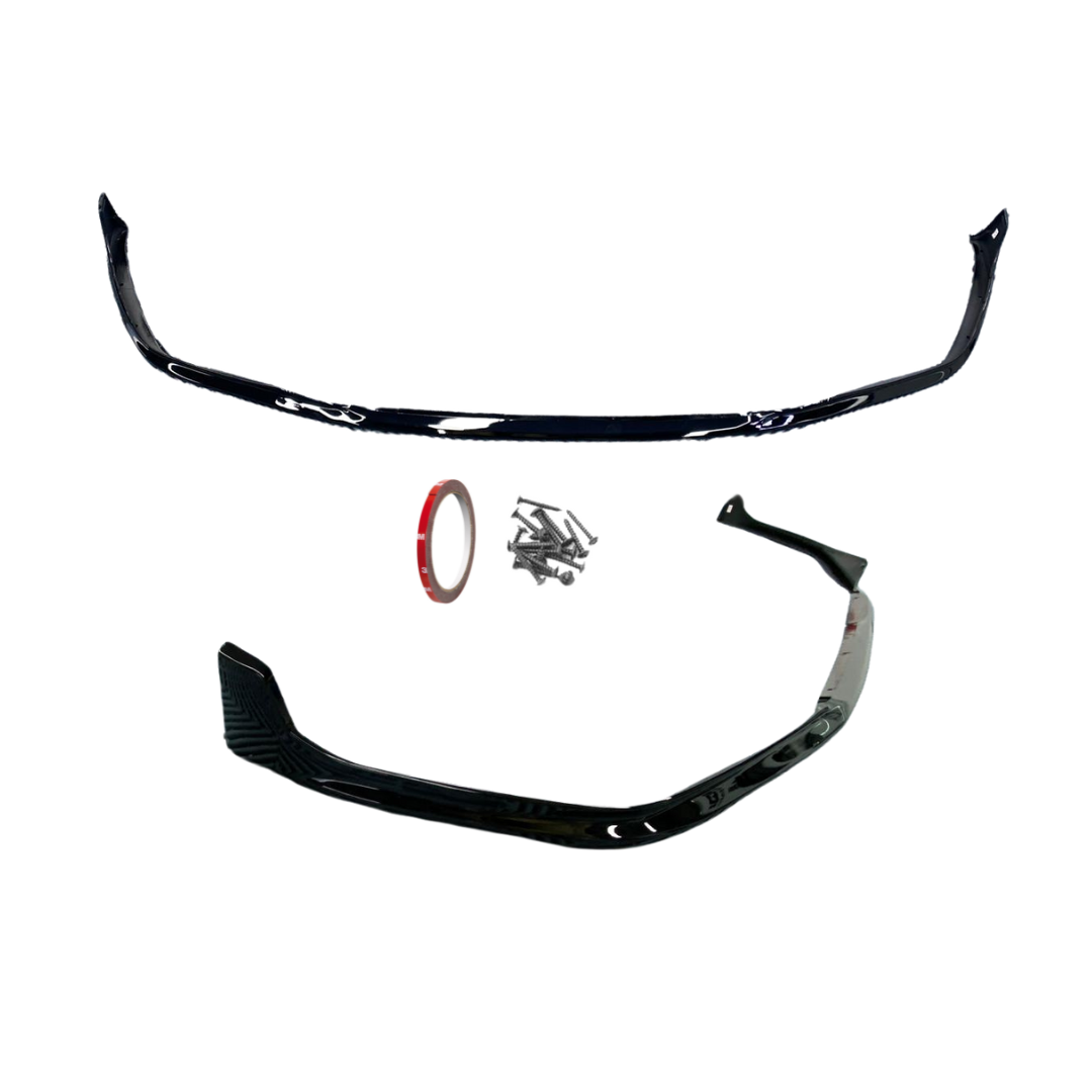 BMW Série 3 G20 (2018+) Lèvre avant style AC noir brillant