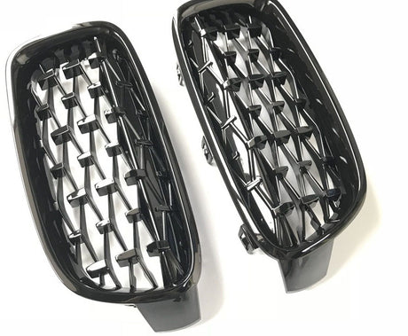 BMW Série 3 F30&F31 (2012-2019) Calandre Sport Diamant Noir Brillant