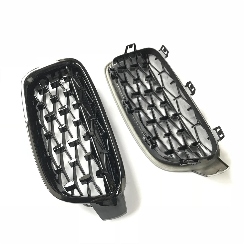 BMW Série 3 F30&F31 (2012-2019) Calandre Sport Diamant Noir Brillant