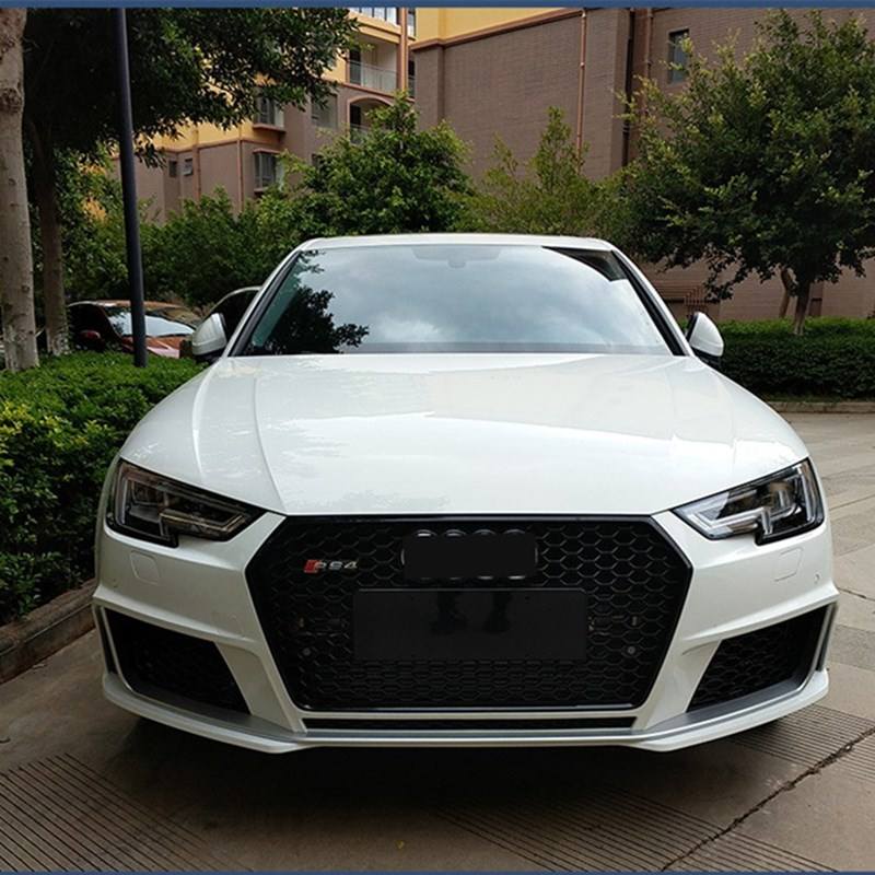 Audi A4 B9 (2016-2019) Calandre Look RS Noir Brillant
