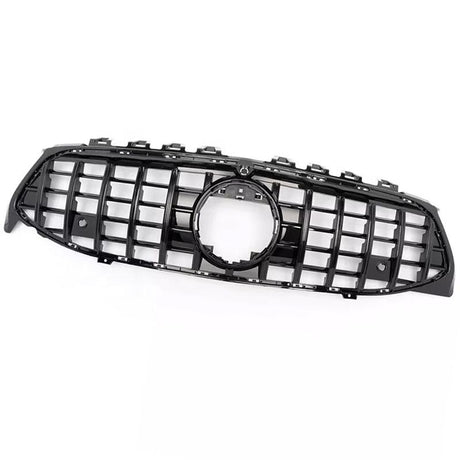 Calandre style Panamericana Mercedes CLA Classe C118, X118 (2018+) GT-R noir brillant