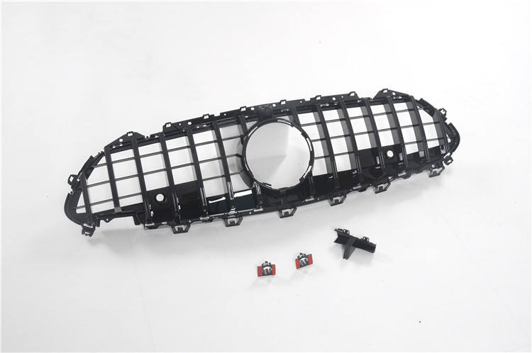 Calandre style Panamericana Mercedes CLS C257 (2018+) GT-R noir brillant