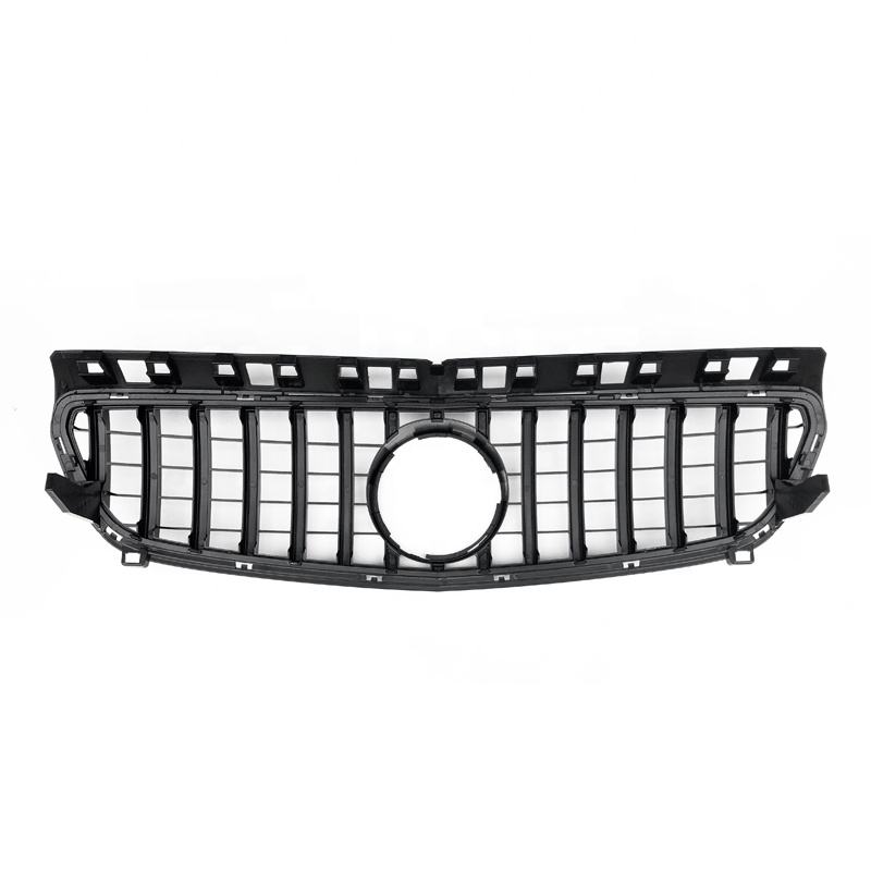 Mercedes A Class W176 (2012-2015) GT-R Panamericana Style Grill Gloss Black