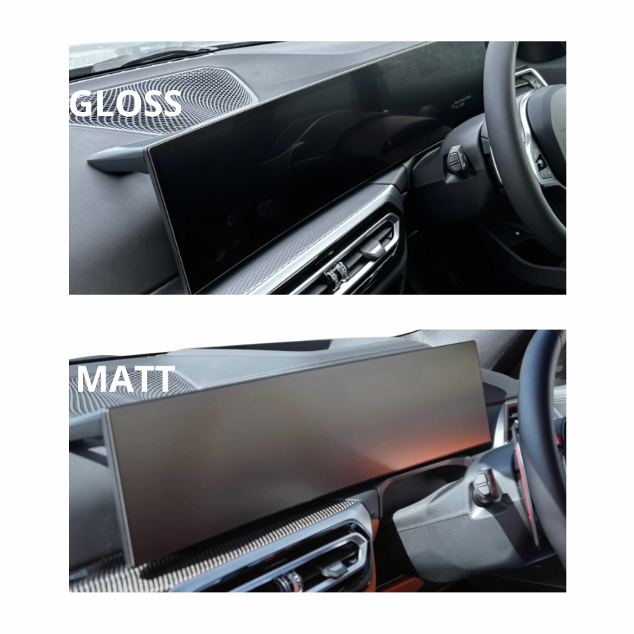 BMW G Series iDrive 7 Navigation (G20 | G21 | G80 | G22 | G23 | G82 | G42 | G43) Scherm beschermfolie transparant