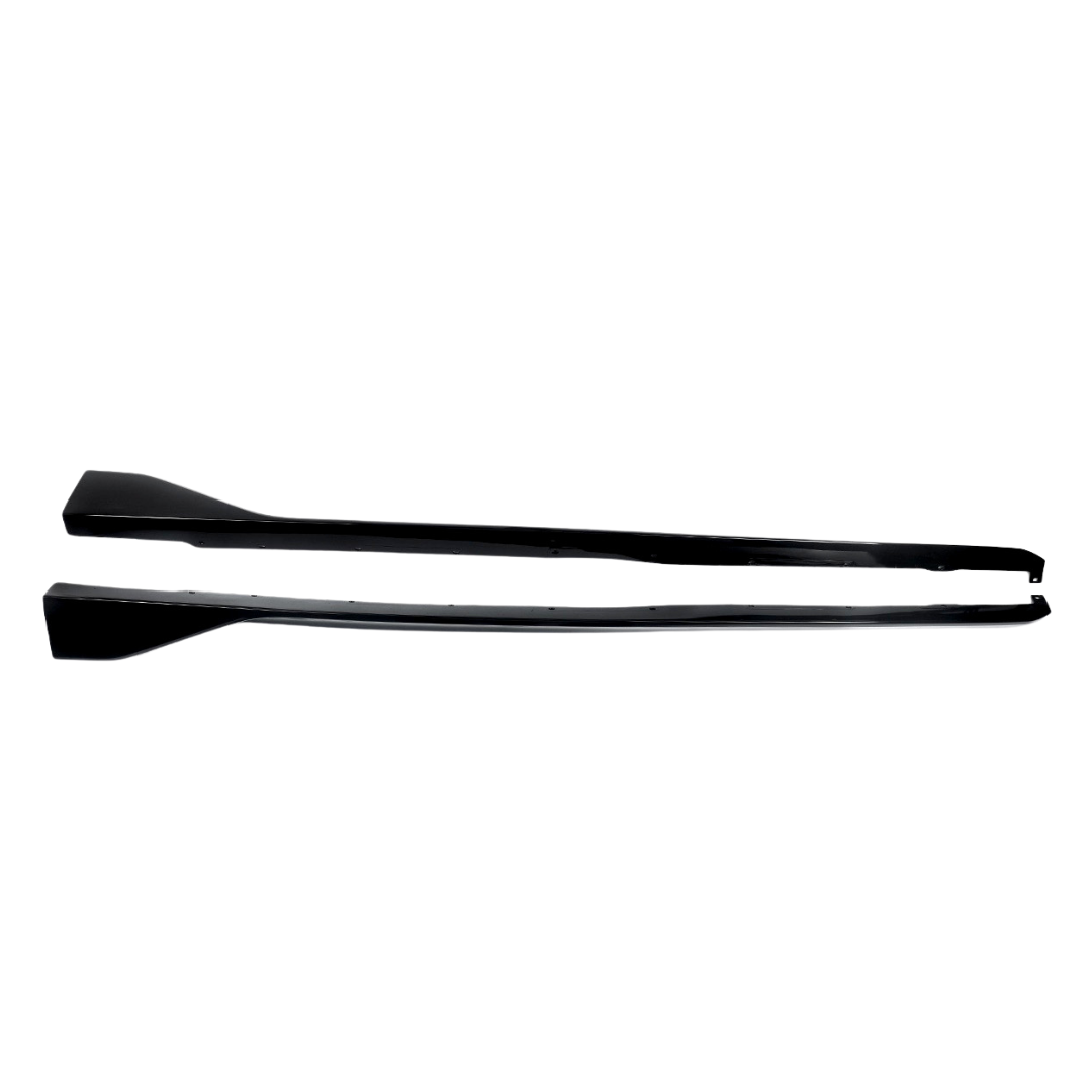 BMW Série 1 F40 (2019+) Lèvres latérales style M noir brillant