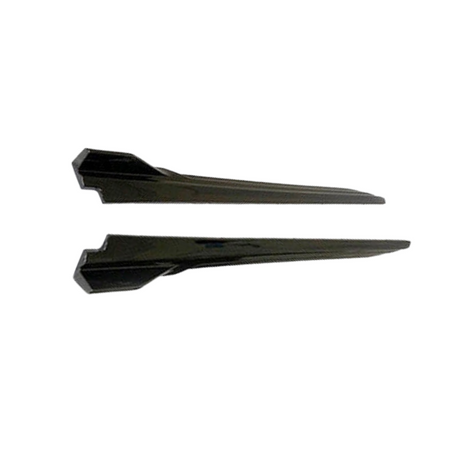 BMW X5 Série F15 (2013-2018) Lèvre Latérale Brillant Noir