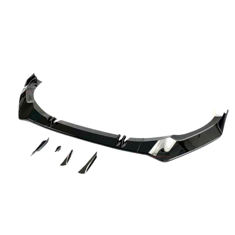 Audi A5 B9 LCI (2019-2023) RS Look brillant à lèvres avant noir