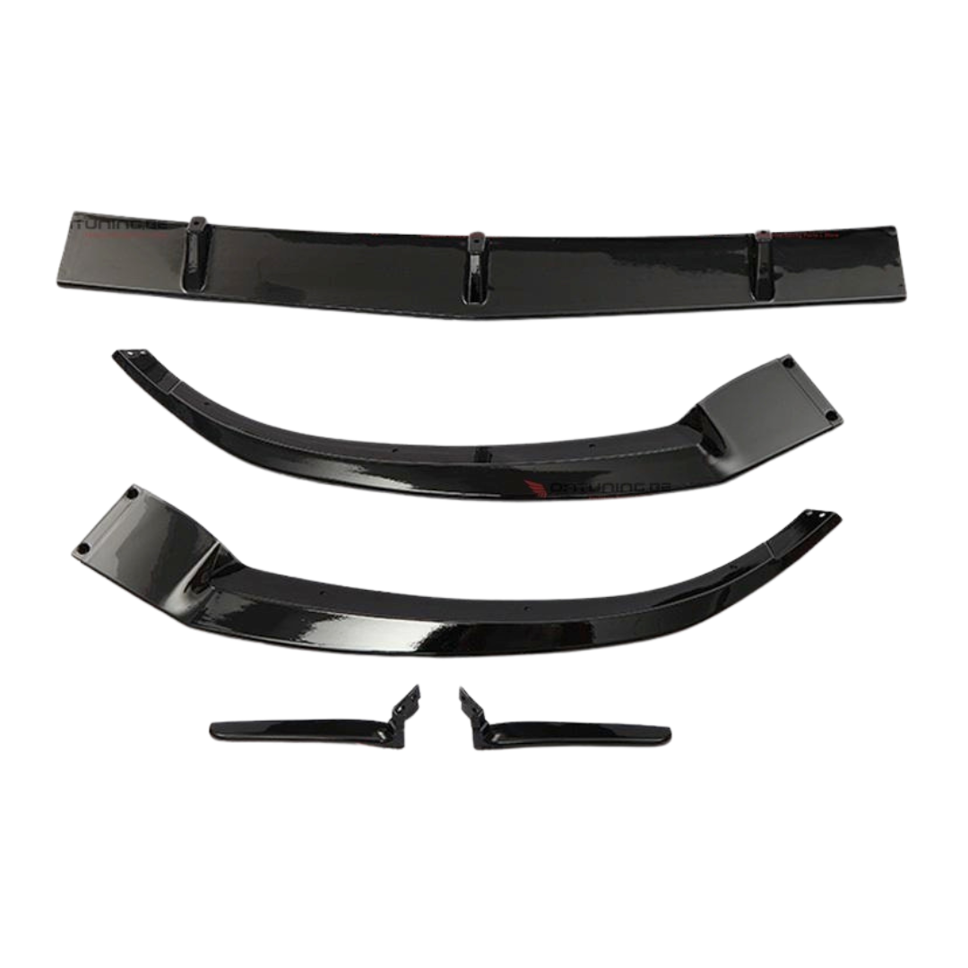 Mercedes Classe C W205 (2014-2018) AMG Style Lèvre Avant Noir Brillant