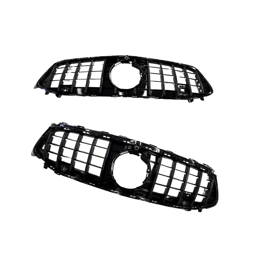 Mercedes CLA Klasse C118, X118 (2023+) Facelift GT-R Panamericana Style Grill Glans Zwart