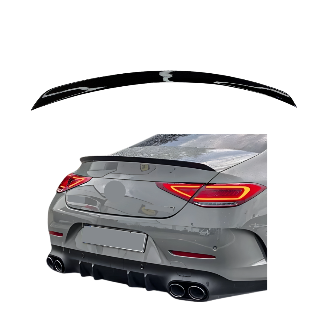 Mercedes CLS Class C257 (2018-2024) Sport Style Spoiler Glans Zwart