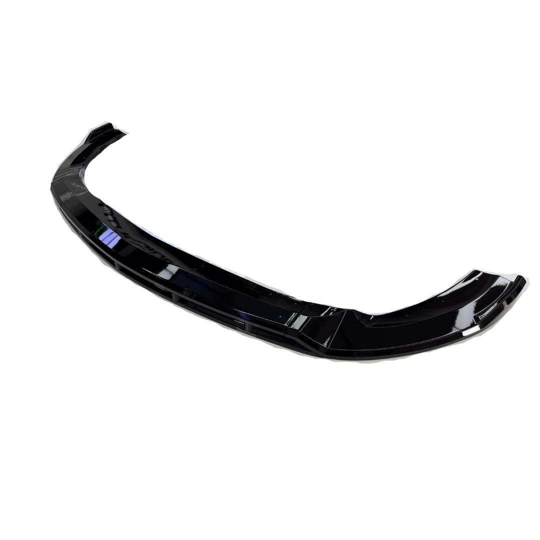 Mercedes A Klasse W177, V177 Facelift (2023+) AMG Style Front Lip Glans Zwart