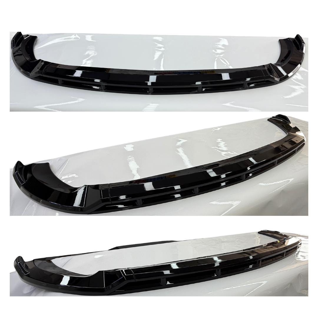 Mercedes A Klasse W177, V177 Facelift (2023+) AMG Style Front Lip Glans Zwart