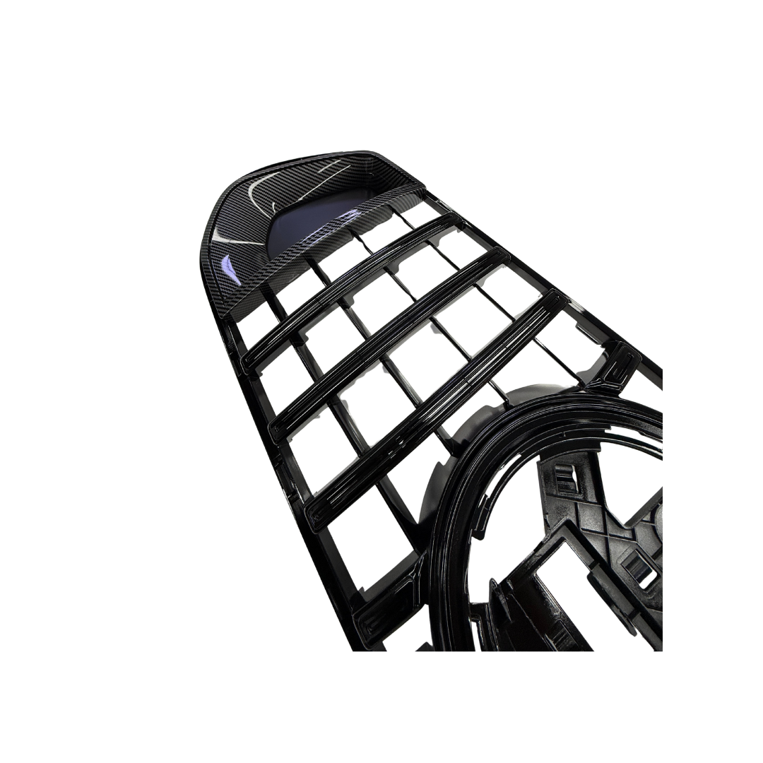 Mercedes GLE W167 SUV, C167 Coupe (2018-2023) B-Look Grill Glans Zwart/Carbon