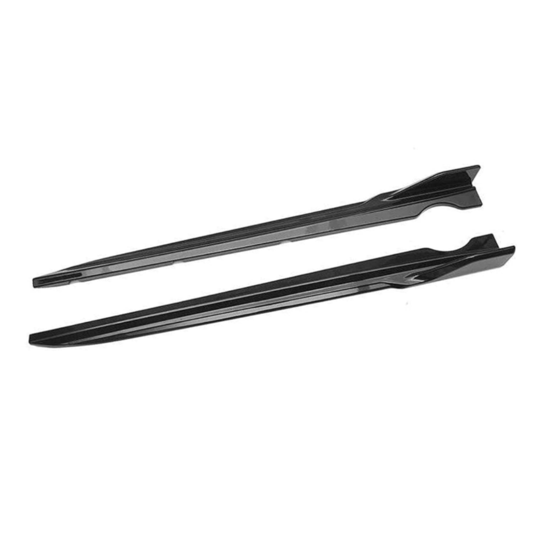 BMW X5 Serie G05 (2018+) M-Style Side Lip Skirt Glans Zwart