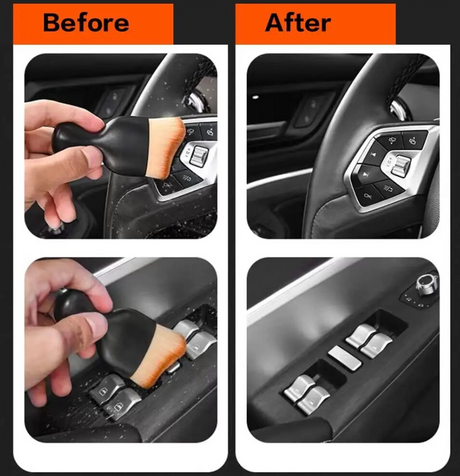 Brosse de nettoyage intérieur de voiture