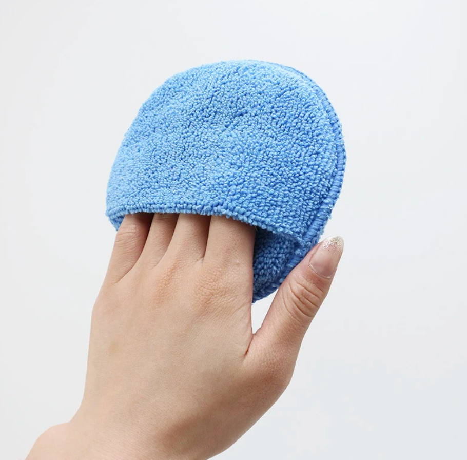 Applicateur de cire de polissage pour nettoyage de voiture, éponges en microfibre (3 pièces)