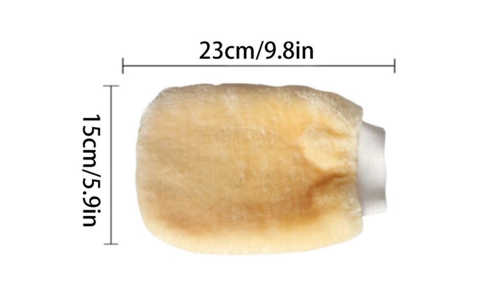 Gants de lavage de voiture en microfibre imperméable ultra-doux anti-rayures