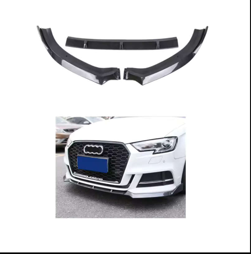Audi A3 8V (2013-2016) Lèvre Avant Look RS Carbone
