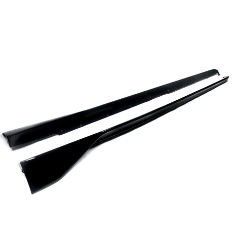 BMW X6 Série F16 (2013-2018) Lèvre Latérale Brillant Noir