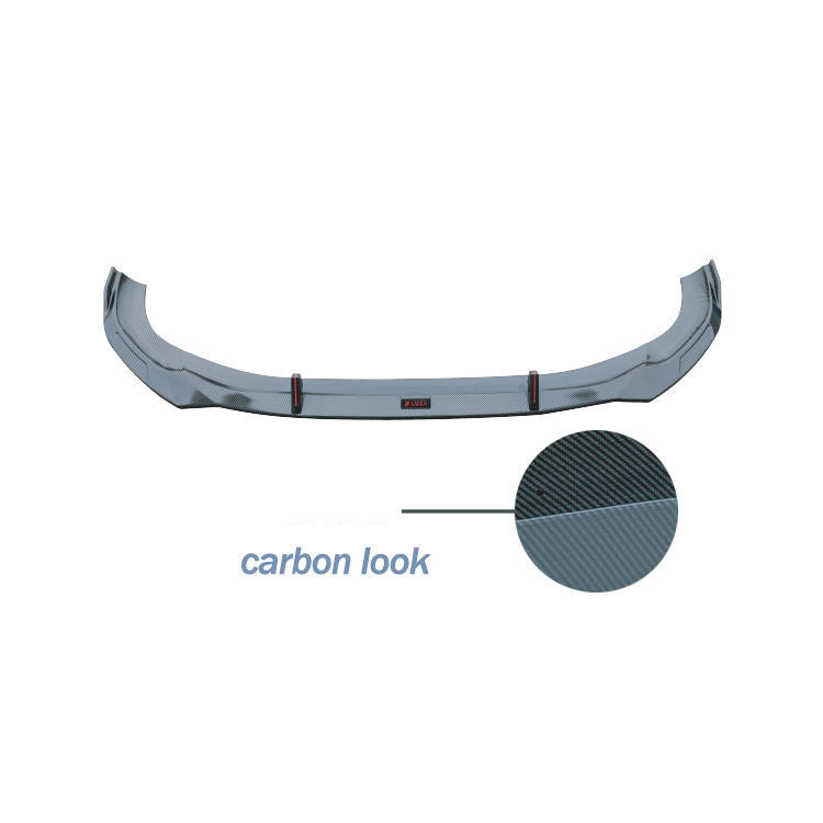 Front Lip compatibel met Audi A4 B9 Facelift (2019-2023) Carbon – afbeelding 2
