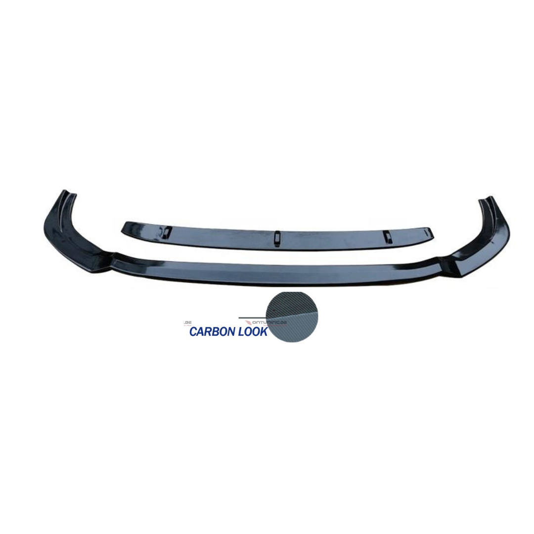 Front Lip compatibel met Audi A6 C8 (2019-2023) Carbon – afbeelding 2