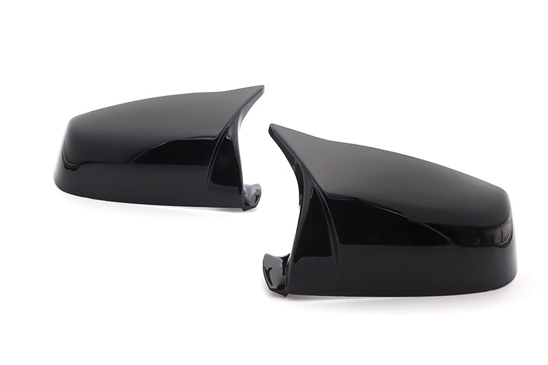Mirror Caps compatibel met BMW 5, 6 en 7 Series F models (Pre-LCI) Glans Zwart Spiegelkappen - afbeelding 2