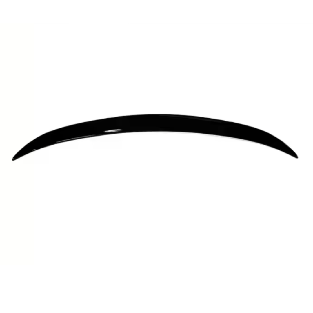 Spoiler compatibel met BMW 3 Serie F30 (2012-2019) Glans Zwart, uitvoering B - afbeelding 2