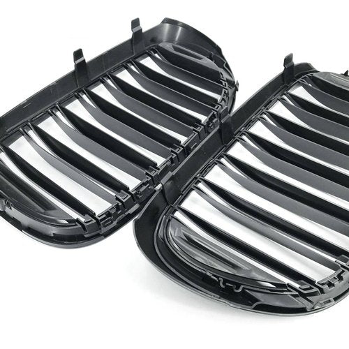Grill compatibel met BMW 7 Serie G11&G12 (2015-2020) Glans Zwart, uitvoering A - afbeelding 3