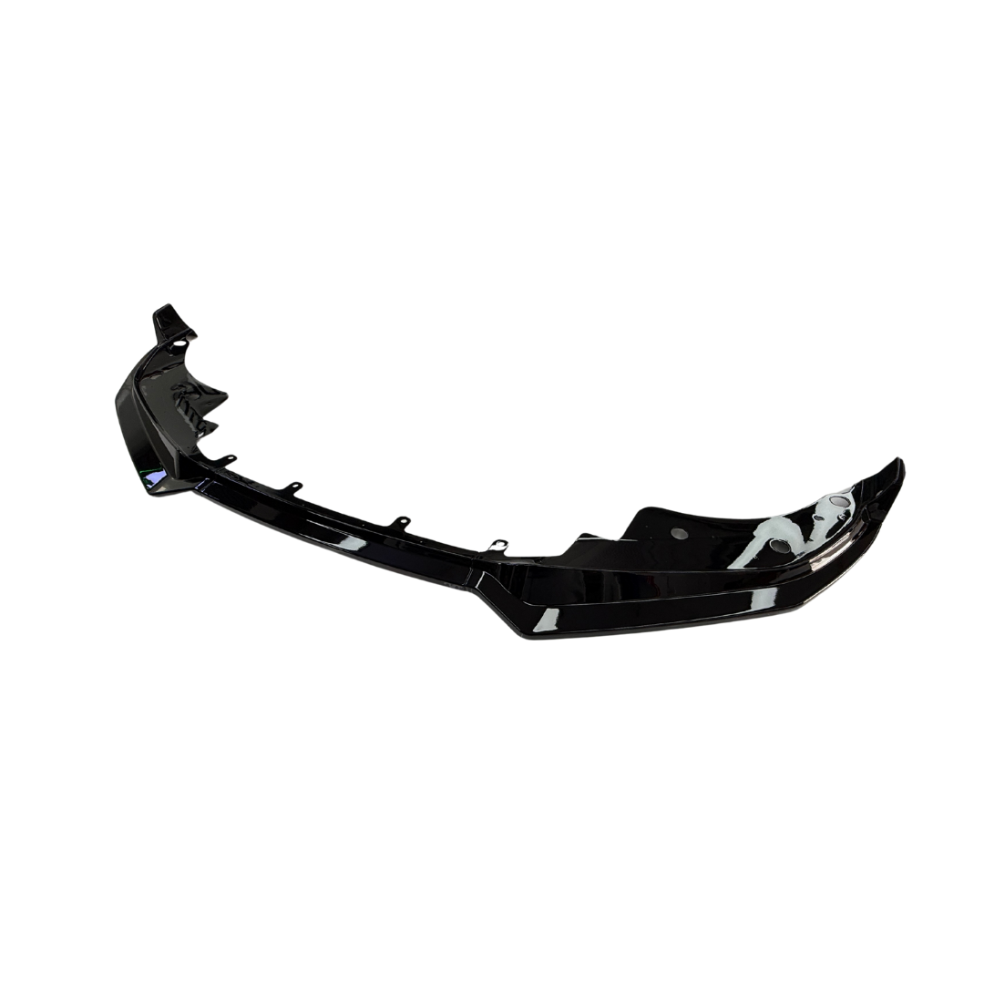 Front Lip compatibel met BMW 4 Serie G22 & G23 & G26 (2020+) Glans Zwart - afbeelding 2