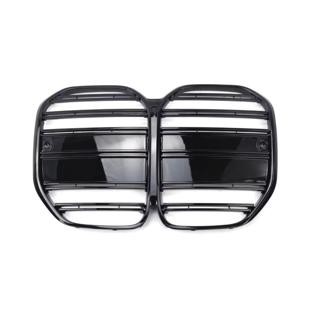 Grill compatibel met BMW 4 Serie G22 &G23 (2020+) Glans Zwart – afbeelding 2