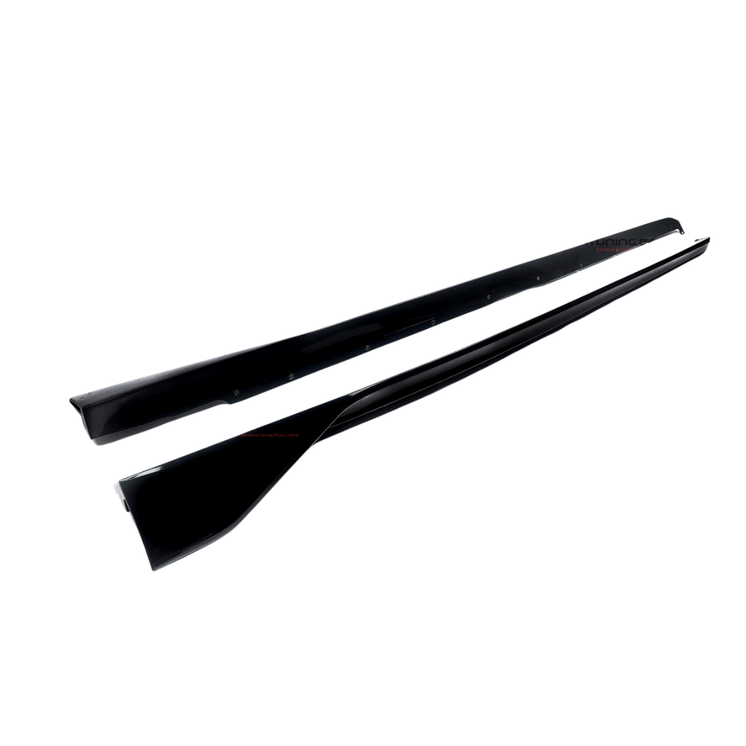 BMW Série 1 F40 (2019+) Lèvres latérales style M noir brillant