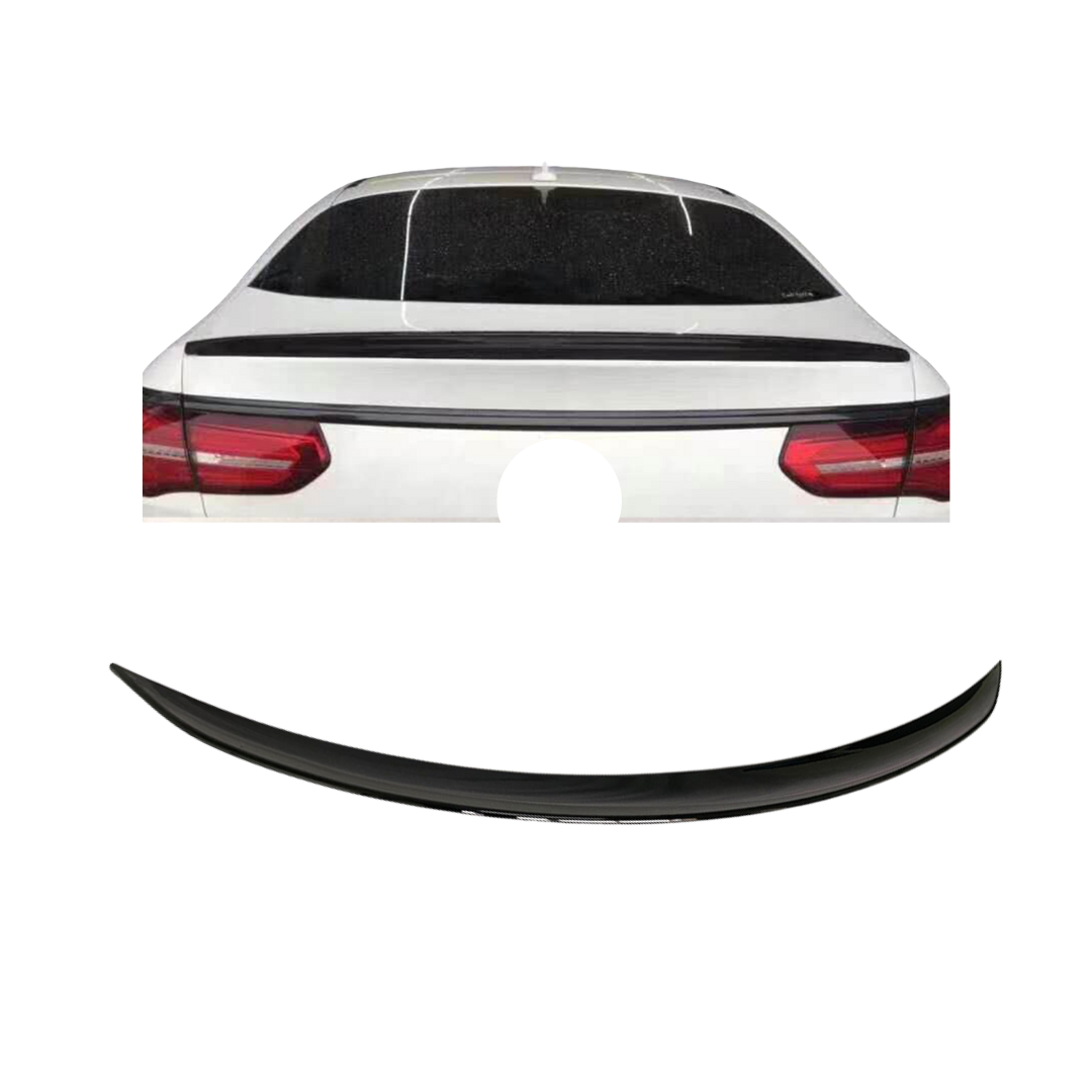 Spoiler compatibel met Mercedes GLE Class W166 Coupé (2015-2019) Glans Zwart – afbeelding 2