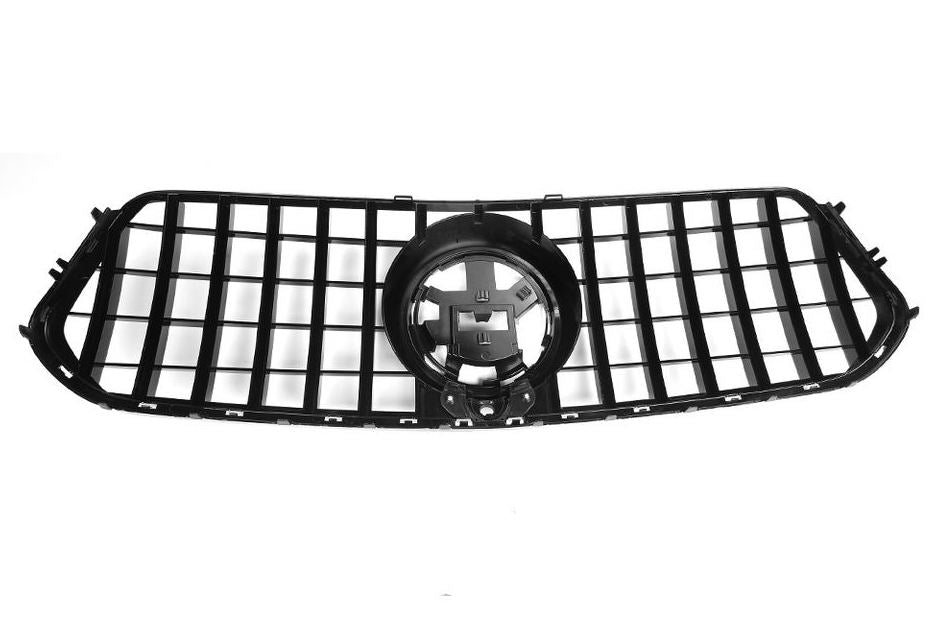 Grill compatibel met Mercedes GLE W167 SUV, C167 Coupe (2018-2023) Glans Zwart – afbeelding 4