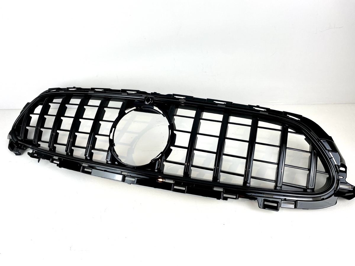 Grill compatibel met Mercedes E Klasse W213, S213 Facelift (2020-2024) Grill Glans Zwart – afbeelding 4