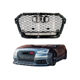 Audi A1 8X Facelift (2014-2018) RS Look Grill Glans Zwart