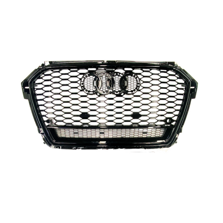 Audi A1 8X Facelift (2014-2018) RS Look Grill Glans Zwart