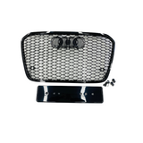 Audi A6 C7 (2011-2014) RS Look Grill Glans Zwart